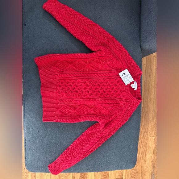 J.Crew factory Kids' cable-knit fisherman sweater size xs - Picture 5 of 6